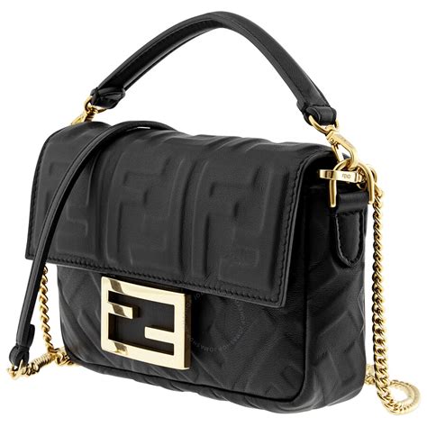 all black fendi bag|fendi black bag price.